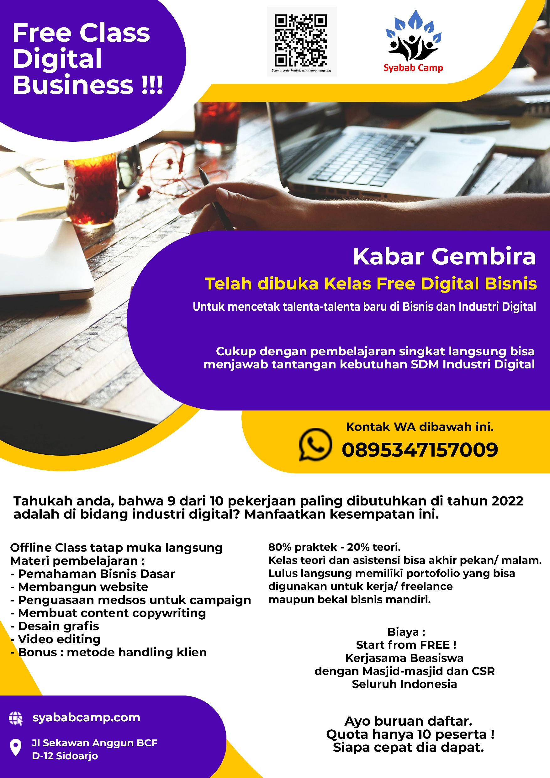 Kelas Gratis Digital Bisnis